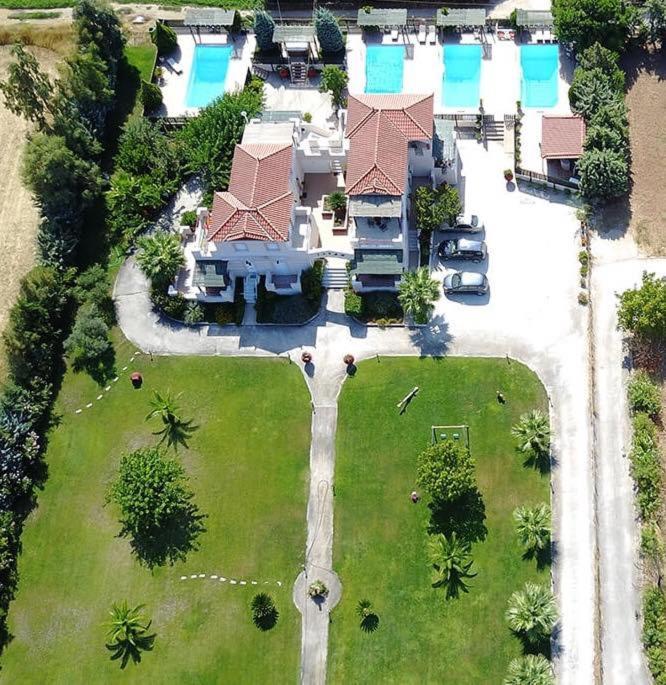 Ilyda Residence Apts Skala Kallonis Bagian luar foto