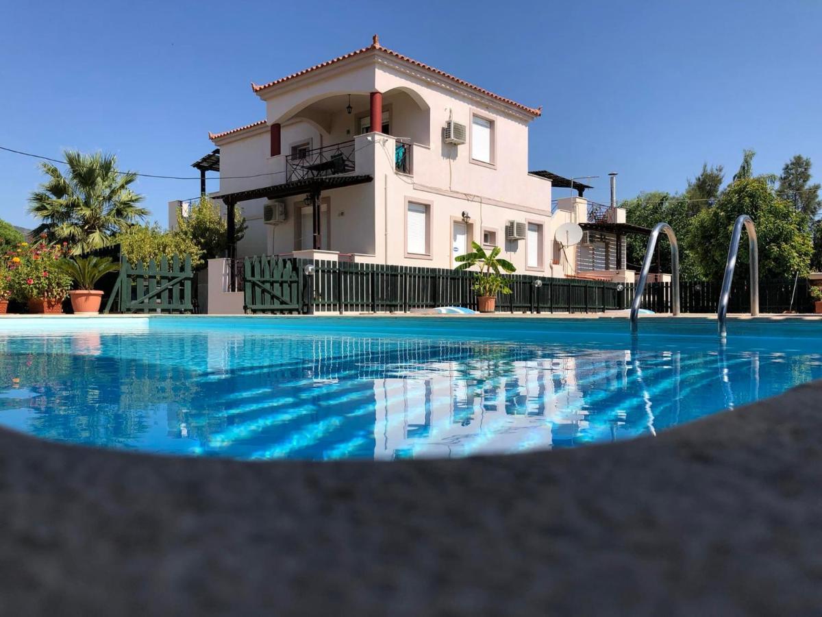 Ilyda Residence Apts Skala Kallonis Bagian luar foto