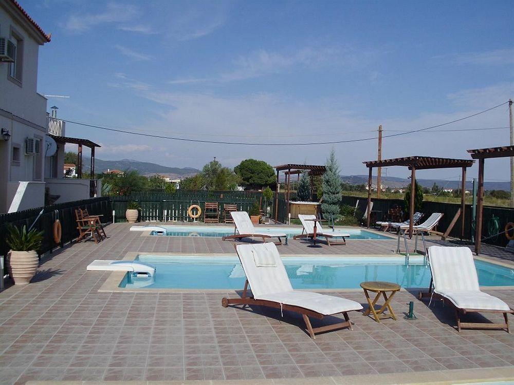 Ilyda Residence Apts Skala Kallonis Bagian luar foto