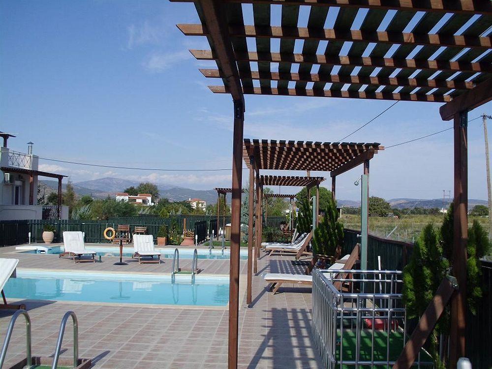 Ilyda Residence Apts Skala Kallonis Bagian luar foto