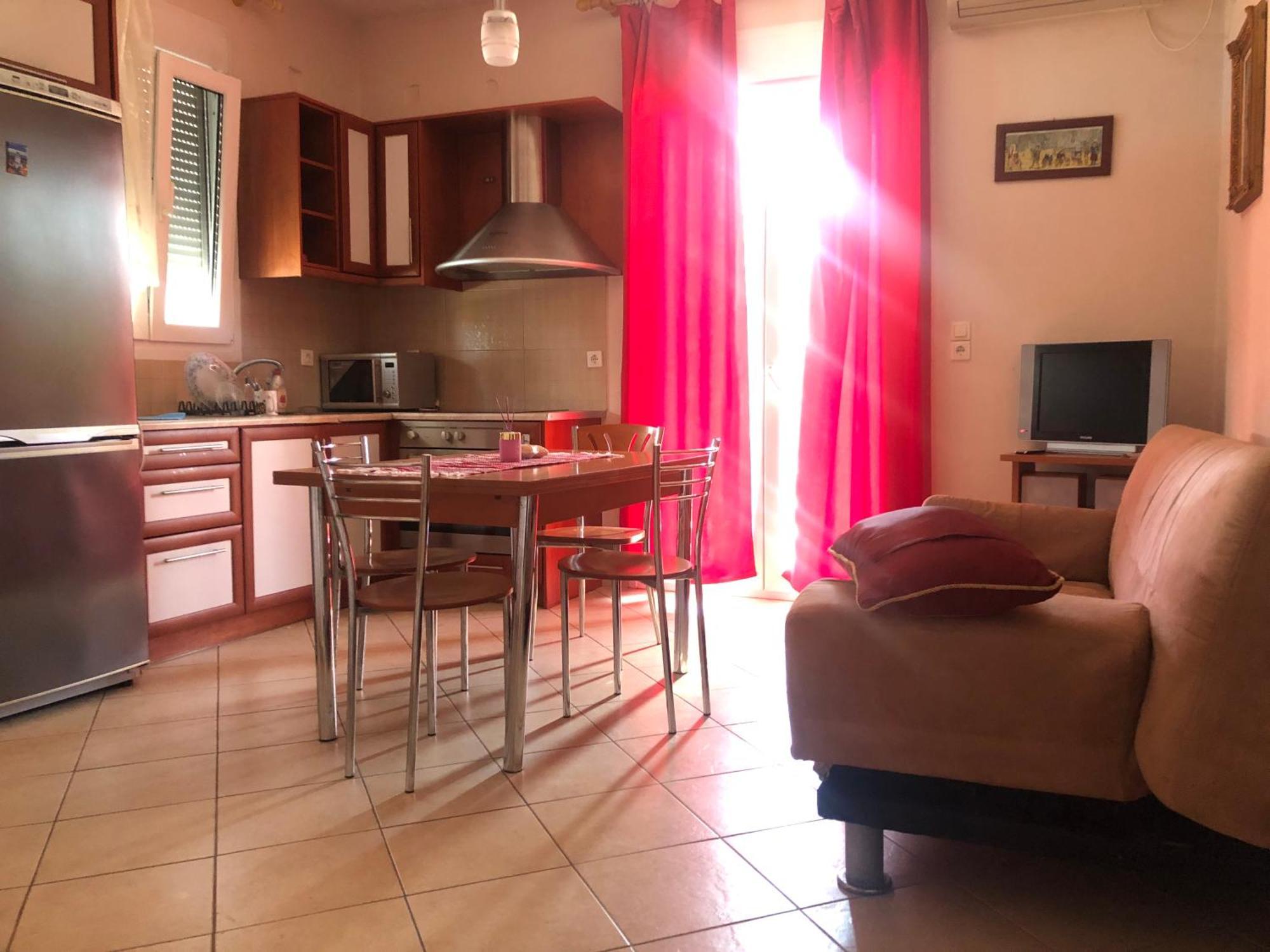 Ilyda Residence Apts Skala Kallonis Bagian luar foto