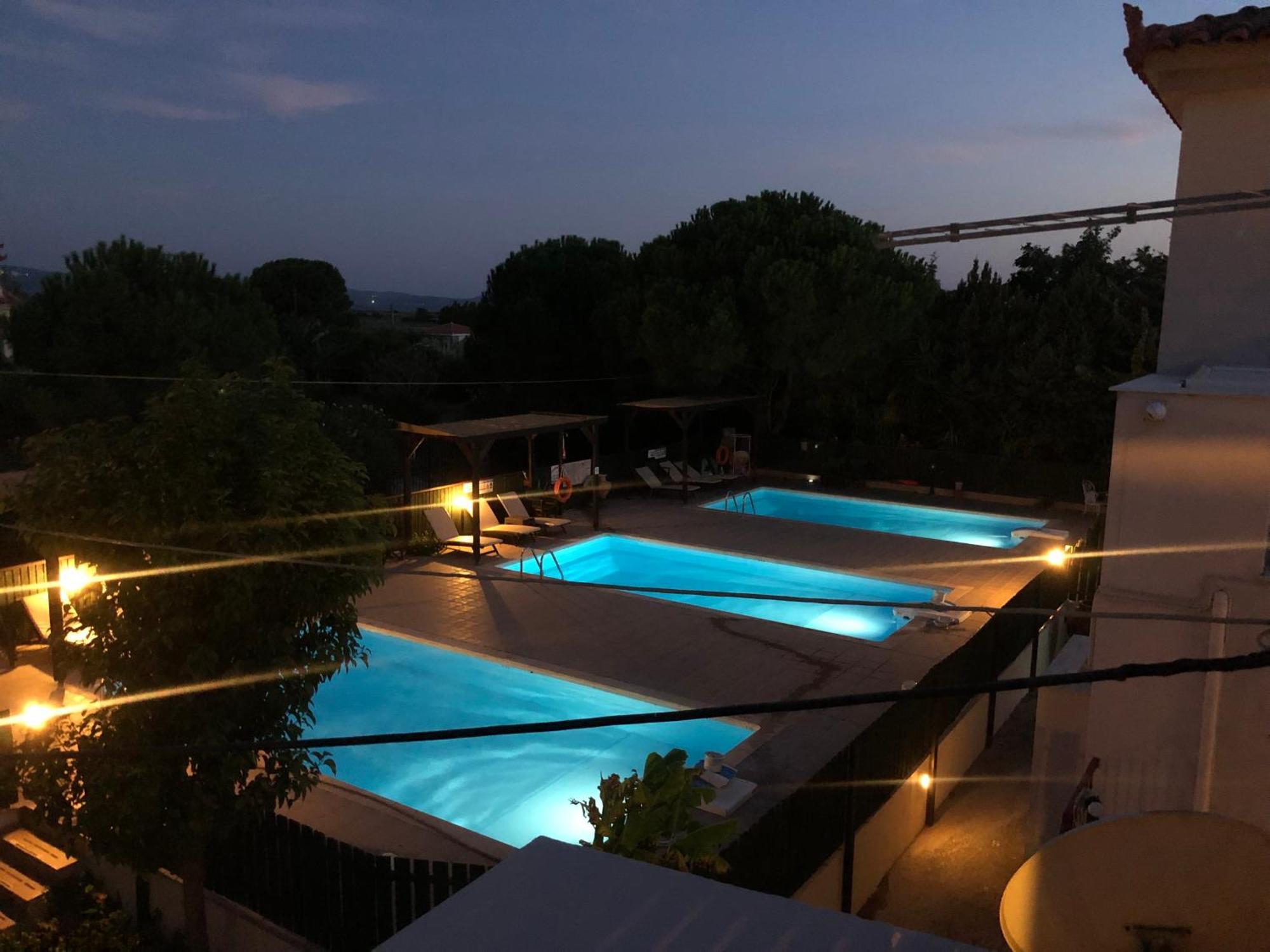 Ilyda Residence Apts Skala Kallonis Bagian luar foto