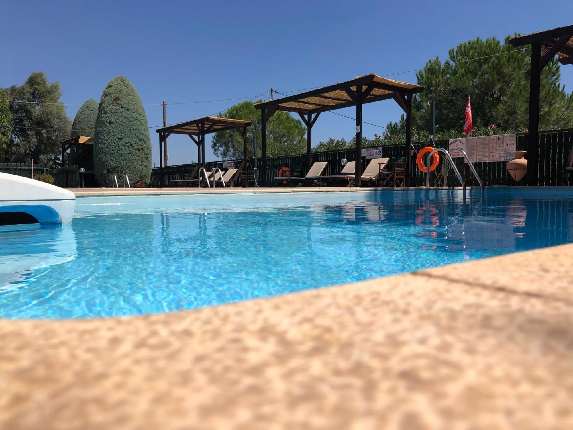 Ilyda Residence Apts Skala Kallonis Bagian luar foto