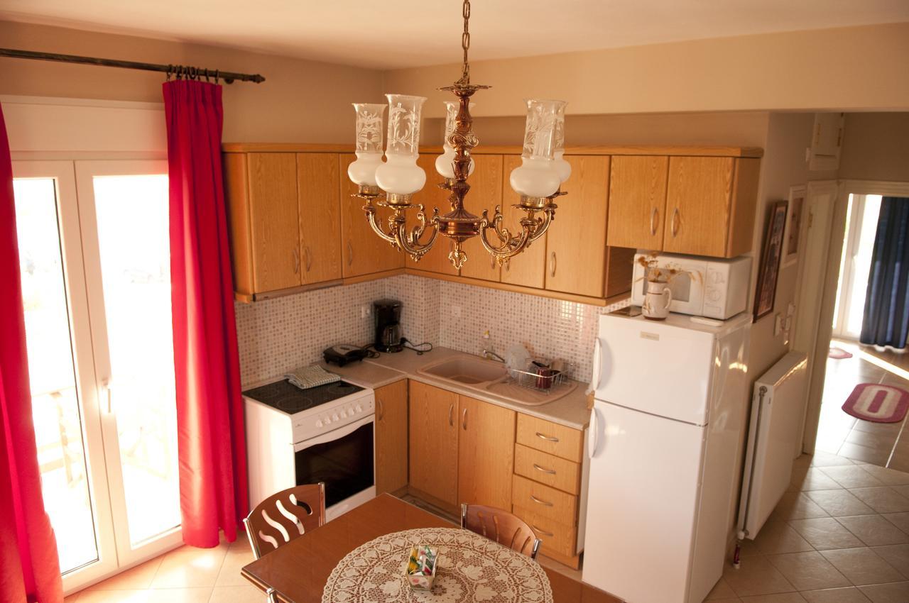 Ilyda Residence Apts Skala Kallonis Bagian luar foto