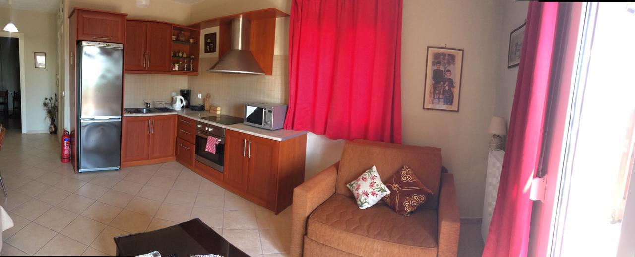 Ilyda Residence Apts Skala Kallonis Bagian luar foto