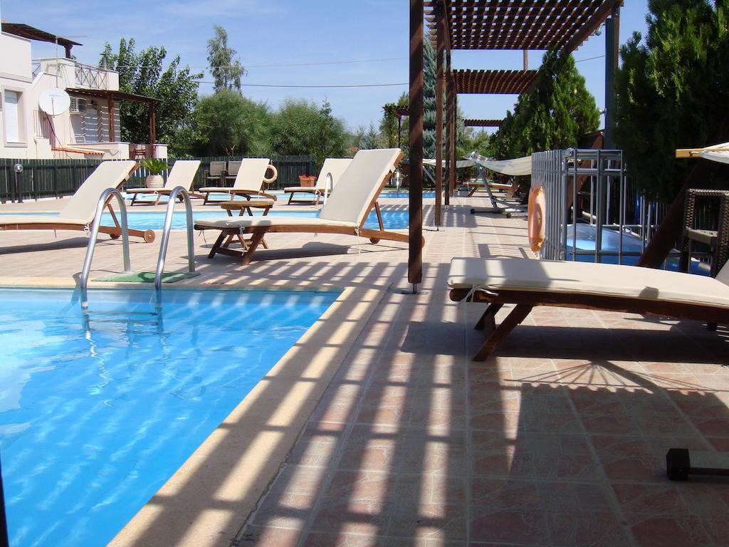 Ilyda Residence Apts Skala Kallonis Bagian luar foto