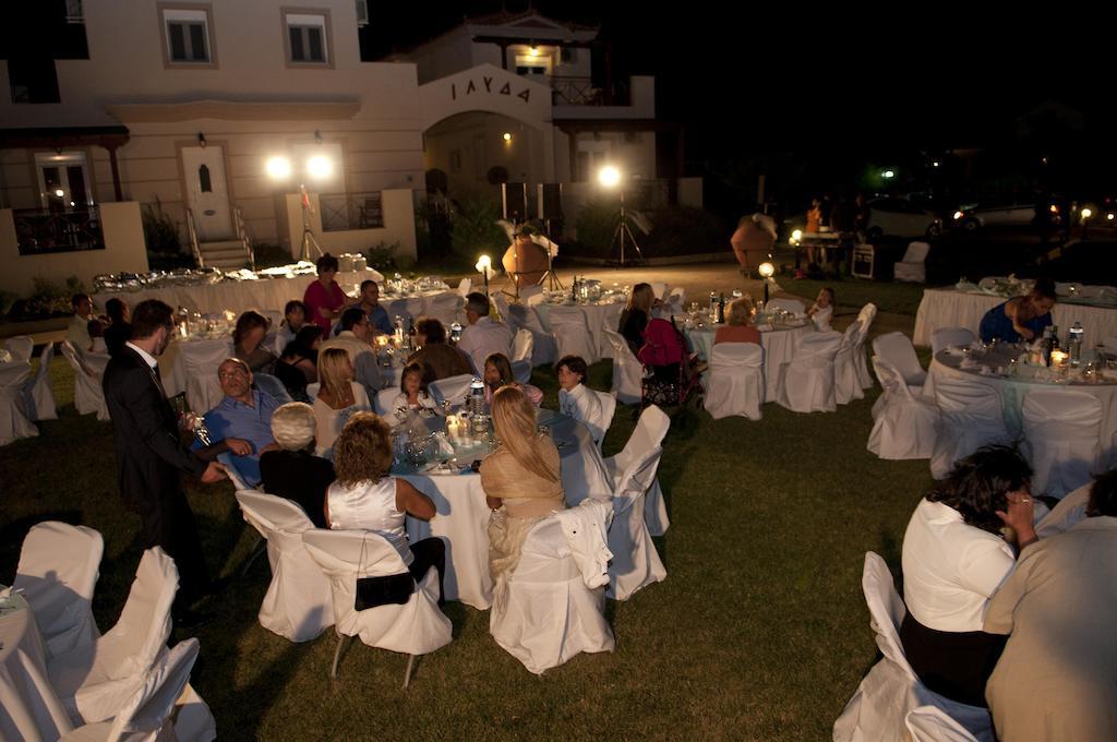 Ilyda Residence Apts Skala Kallonis Bagian luar foto