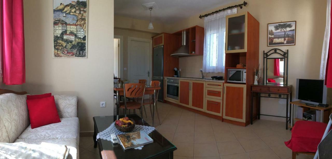 Ilyda Residence Apts Skala Kallonis Bagian luar foto