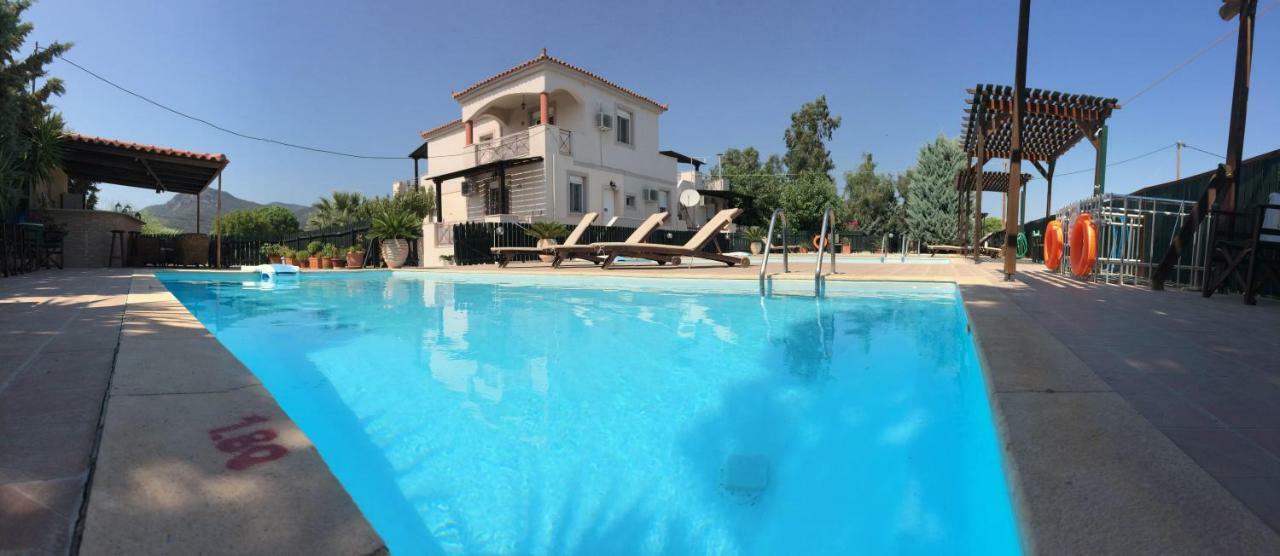 Ilyda Residence Apts Skala Kallonis Bagian luar foto