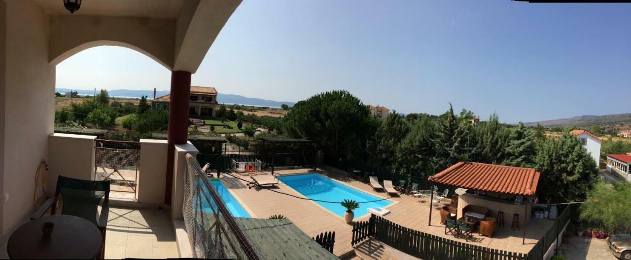 Ilyda Residence Apts Skala Kallonis Bagian luar foto